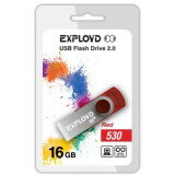 USB Flash накопитель 16Gb Exployd 530 Red (EX016GB530-R)