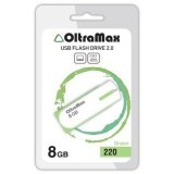 USB Flash накопитель 8Gb OltraMax 220 Green (OM-8GB-220-Green)