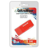 USB Flash накопитель 8Gb OltraMax 240 Red (OM-8GB-240-Red)