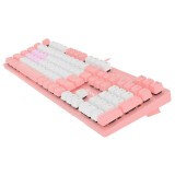 Клавиатура Bloody B800 Pink/White