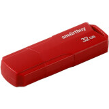 USB Flash накопитель 32Gb SmartBuy Clue Red (SB32GBCLU-R)
