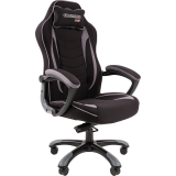 Игровое кресло Chairman Game 28 Black/Grey (00-07059199)