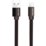 Кабель USB - USB Type-C, 1м, More Choice K20a Black (K20AB)