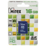Карта памяти 16Gb SD Mirex  (13611-SD10CD16)