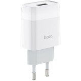 Сетевое зарядное устройство HOCO C72A Glorious White + MicroUSB Cable (HC-13001)