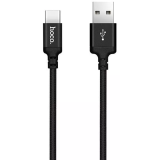 Кабель USB - USB Type-C, 1м, HOCO X14 Black (HC-62868)