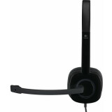 Гарнитура Logitech Stereo Headset H151 Black (981-000589/981-000590)