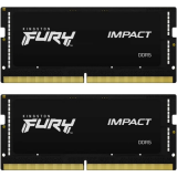 Оперативная память 32Gb DDR5 4800MHz Kingston Fury Impact SO-DIMM (KF548S38IBK2-32) (2x16Gb KIT)