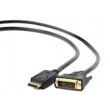 Кабель DisplayPort (M) - DVI (M), 1.8м, Bion BXP-CC-DPM-DVIM-018
