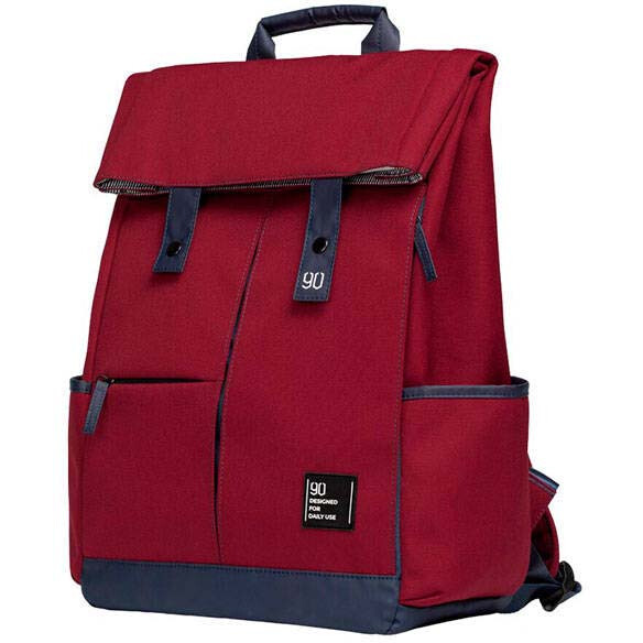 Рюкзак для ноутбука Xiaomi Ninetygo Colleage Leisure Backpack Dark Red - 90BBPLF1902U