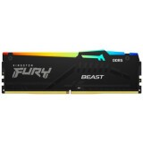 Оперативная память 16Gb DDR5 4800MHz Kingston Fury Beast RGB (KF548C38BBA-16)