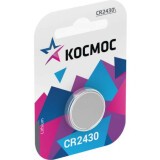 Батарейка КОСМОС (CR2430, 1 шт.) (KOCR24301BL)