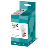 Светодиодная лампочка IEK LLE-A80-25-230-40-E27 (25 Вт, E27)