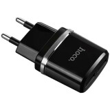 Сетевое зарядное устройство HOCO C12 Smart Black (HC-63094)