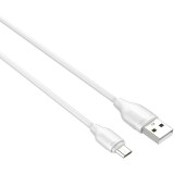 Кабель USB A (M) - microUSB B (M), 1м, LDNIO LS371 White (LD_B4497)