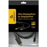 Кабель Mini DisplayPort (M) - DisplayPort (M), 1.8м, Cablexpert CCP-mDP2-6