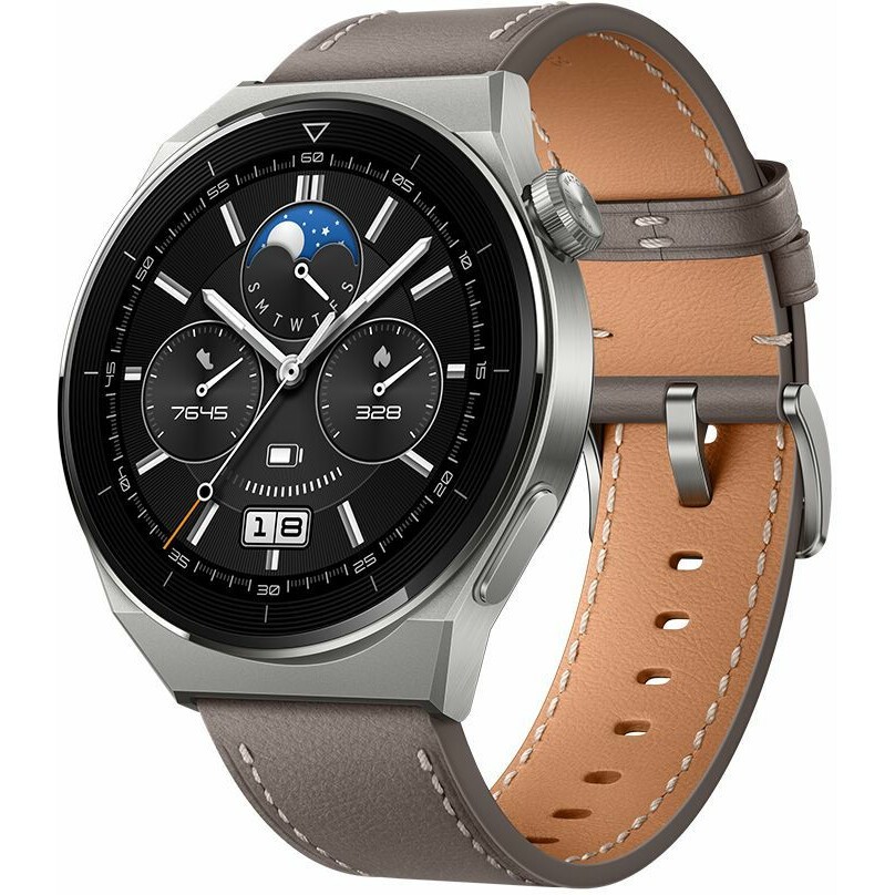 Умные часы Huawei Watch GT 3 Pro Titanium Grey (ODIN-B19V) - 55028474