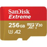Карта памяти 256Gb MicroSD SanDisk Extreme (SDSQXAV-256G-GN6MN)