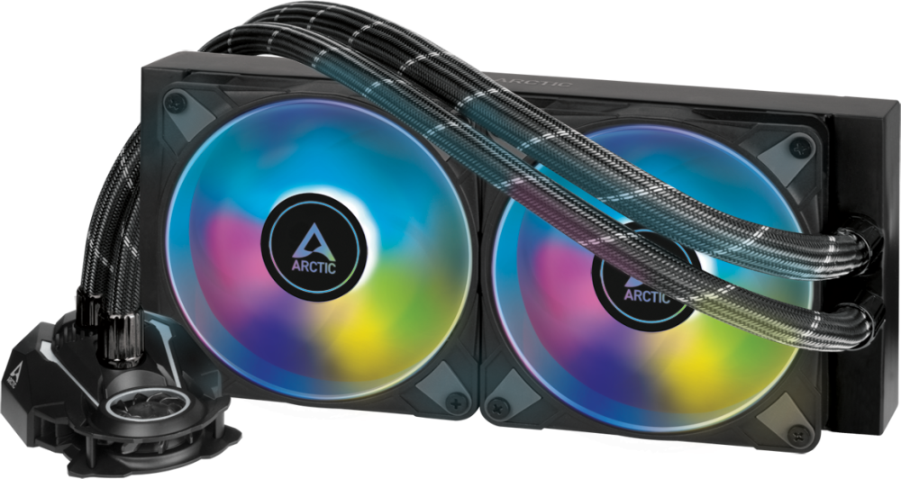 Arctic Liquid Freezer II - 280 A-RGB. Arctic < acfan00106a > Liquid Freezer II 280 A-RGB Black. Arctic Cooling Liquid Freezer II-280.