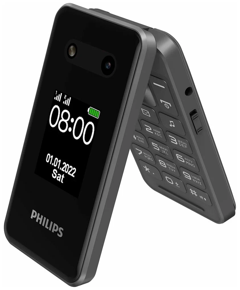 Телефон Philips Xenium E2602 Dark Grey: купить в интернет магазине Регард  Москва: цена, характеристики, описание, отзывы