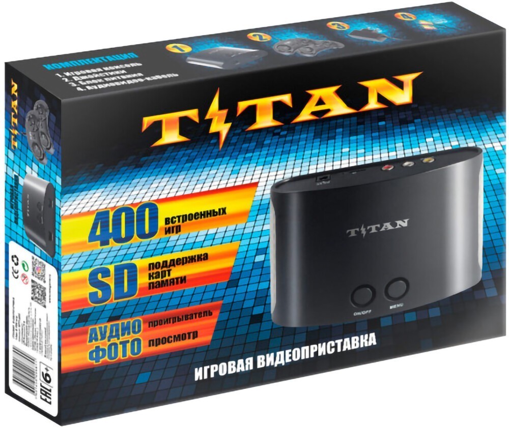 Отзывы покупателей о игровой консоли SEGA Magistr Titan 2 (400 встроенных  игр) в интернет магазине Регард Москва