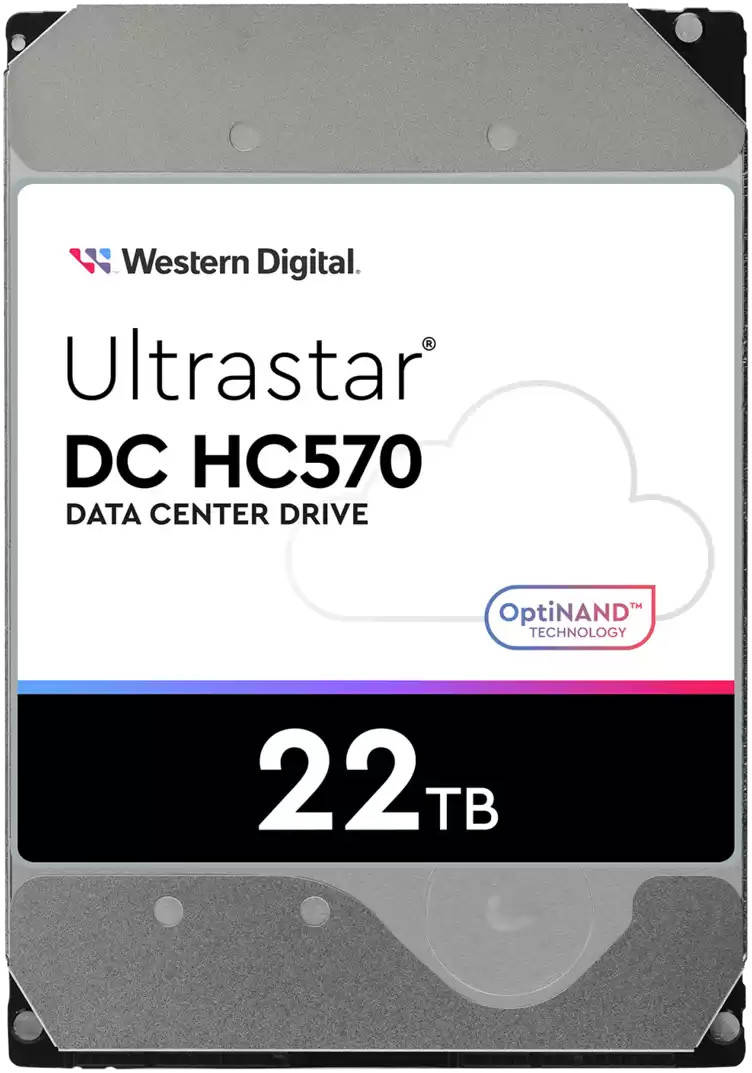 Жёсткий диск 22Tb SATA-III WD Ultrastar DC HC570 (0F48155): купить в  интернет магазине Регард Москва: цена, характеристики, описание, отзывы