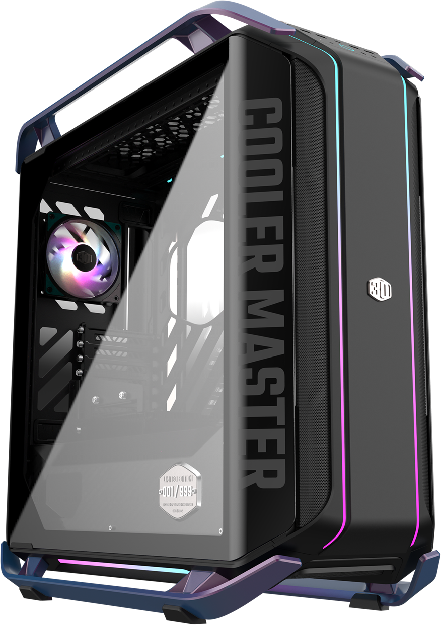 Корпус Cooler Master Cosmos Infinity 30th anniversary edition  (MCC-C700M-KHNN-S30): купить в интернет магазине Регард Москва: цена,  характеристики, описание, отзывы