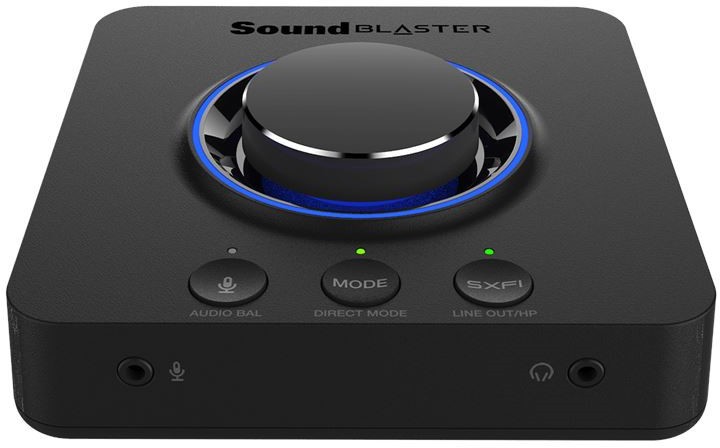 Внешняя звуковая карта creative sound blaster x3 обзор