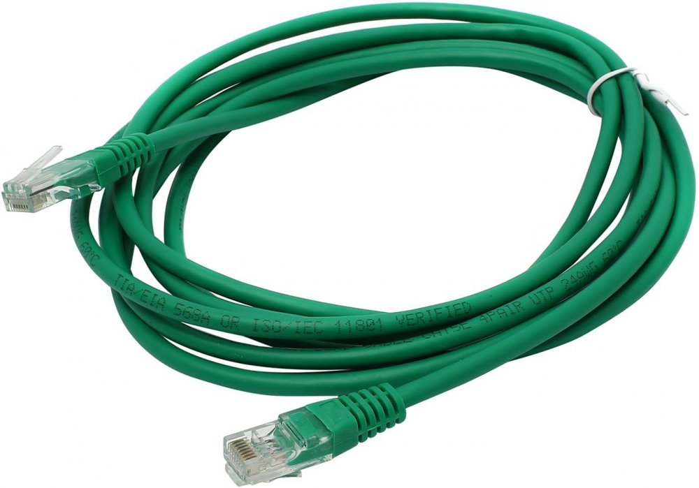 Коммутационные шнуры (патч-корды) UTP, 5e кат. 3м. Кабель Patchcord - 3 м.. Patch-Cord 5e 3м.