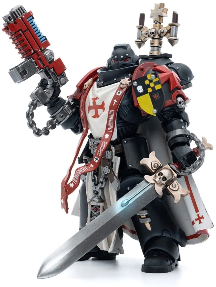 Купить фигурку Joytoy Warhammer 40k Black Templars Sword Brethren Brother Lombast в интернет 8594