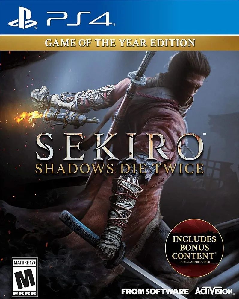 Игра Sekiro: Shadows Die Twice GOTY Edition для Sony PS4: купить в интернет  магазине Регард Москва: цена, характеристики, описание, отзывы