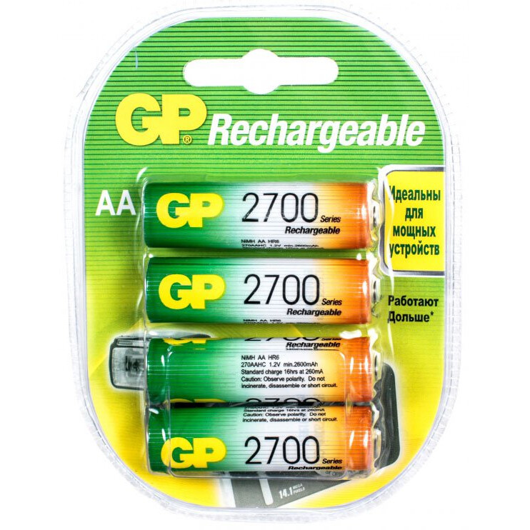 Аккумулятор gp 2700mah