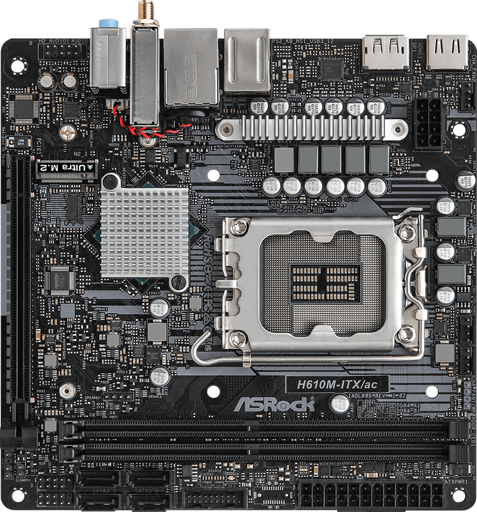 ASRock H610M-ITX/ac tmgghana.com