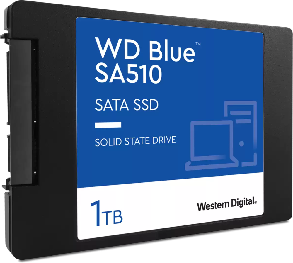 Накопитель SSD 1Tb WD Blue SA510 (WDS100T3B0A): купить в интернет 