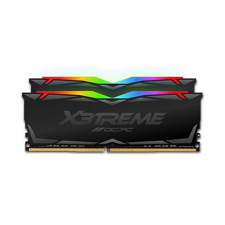 Оперативная память 64Gb DDR4 3600MHz OCPC X3 RGB Black (MMX3A2K64GD436C18) (2x32Gb KIT)