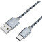 Кабель USB - USB Type-C, 1м, Borofone BX24 Grey - 6931474703422 - фото 2