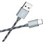 Кабель USB - USB Type-C, 1м, Borofone BX24 Grey - 6931474703422 - фото 3