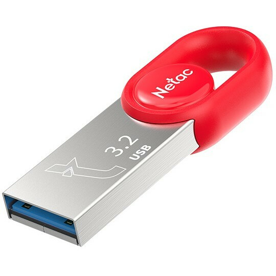 USB Flash накопитель 32Gb Netac UM2 USB3.0 Red - NT03UM2N-032G-32RE