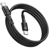 Кабель USB Type-C - USB Type-C, 1м, HOCO X83 Black (6931474770929)