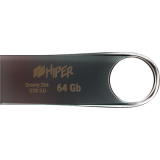 USB Flash накопитель 64Gb HIPER Groovy Z64 Titan (HI-USB364GBU279S)