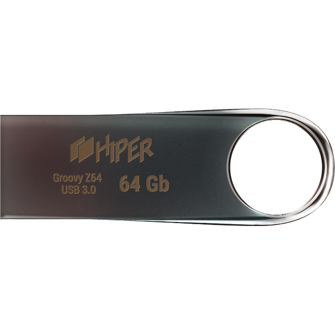 USB Flash накопитель 64Gb HIPER Groovy Z64 Titan - HI-USB364GBU279S