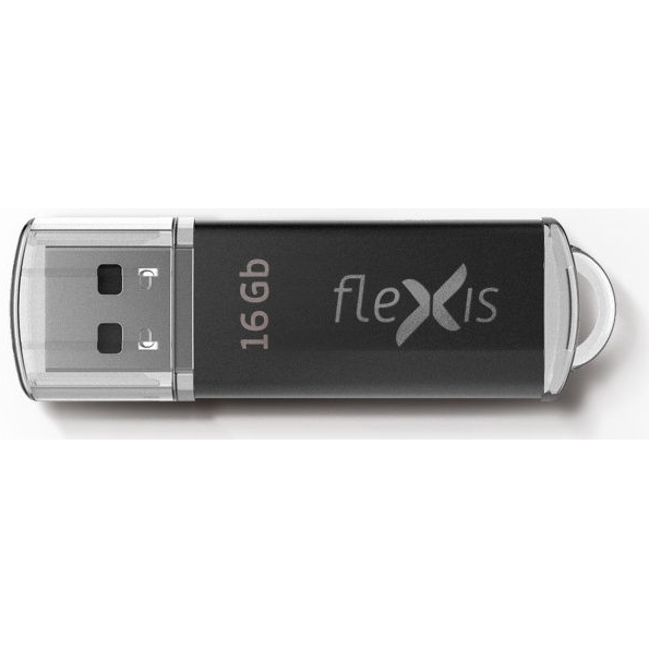 USB Flash накопитель 16Gb Flexis RB-108 3.0 Black - FUB30016RBK-108