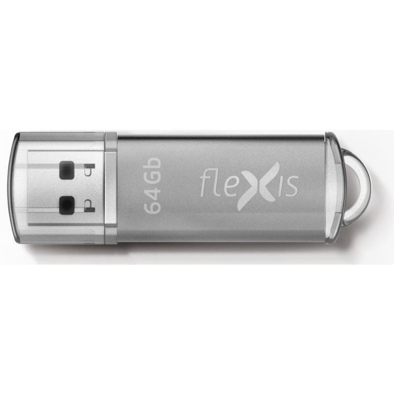 USB Flash накопитель 64Gb Flexis RB-108 Silver - FUB20064RB-108