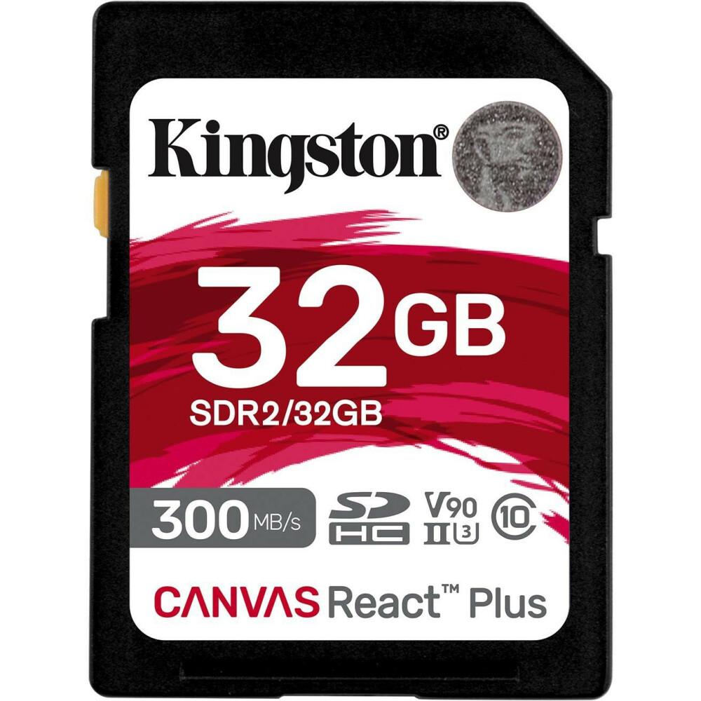 Карта памяти kingston canvas react plus microsd