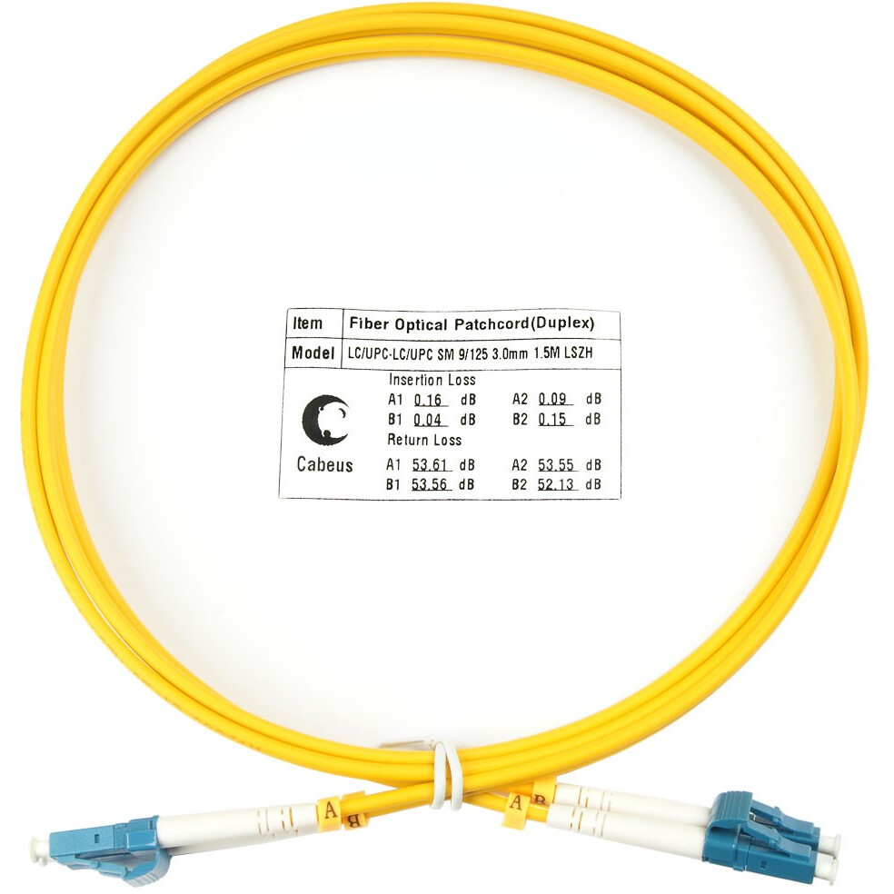 Патч-корд Cabeus FOP(d)-9-LC-LC-2m, 2м