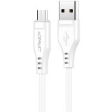 Кабель USB A (M) - microUSB B (M), 1.2м, ACEFAST C3-09 White (AF-C3-09-WH)