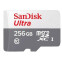 Карта памяти 256Gb MicroSD SanDisk Ultra (SDSQUNR-256G-GN3MN)