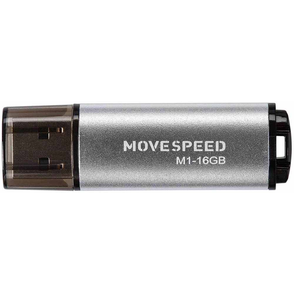 USB Flash накопитель 16Gb Move Speed M1 Silver - M1-16G