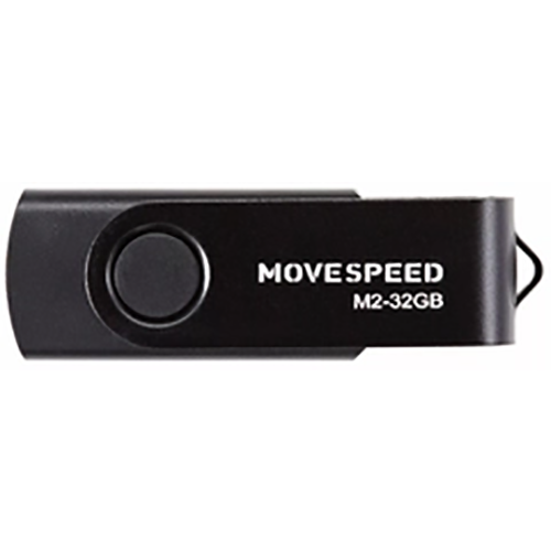 USB Flash накопитель 32Gb Move Speed M2 Black - M2-32G