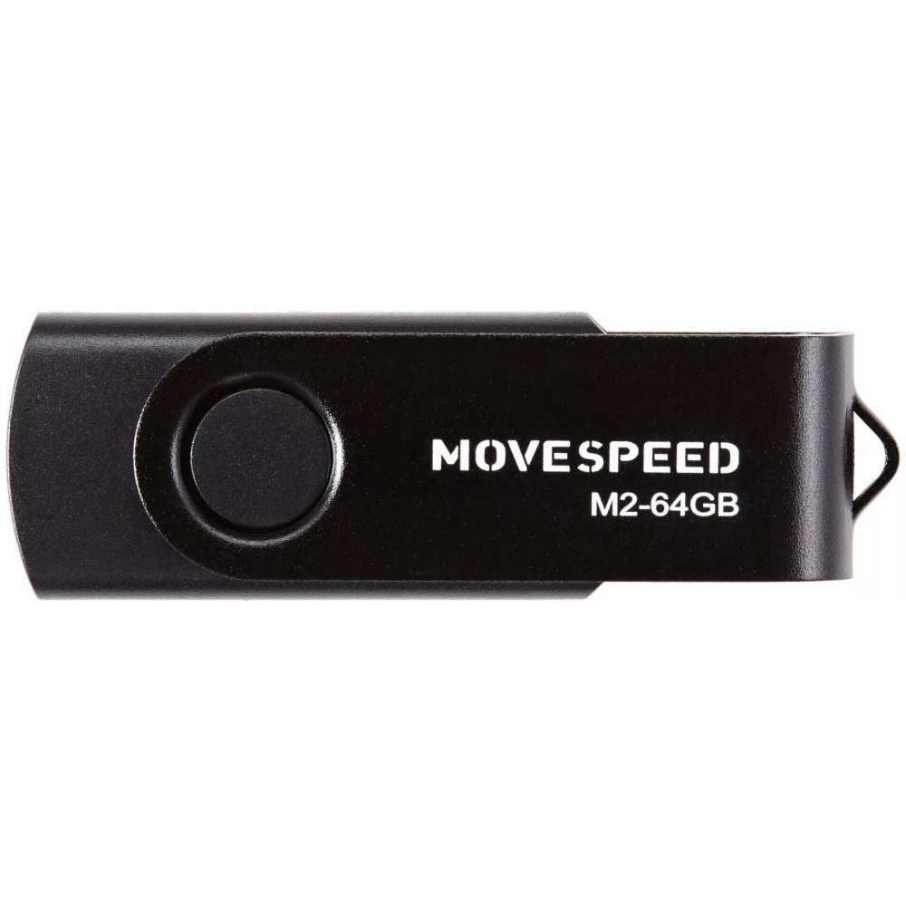 USB Flash накопитель 64Gb Move Speed M2 Black - M2-64G